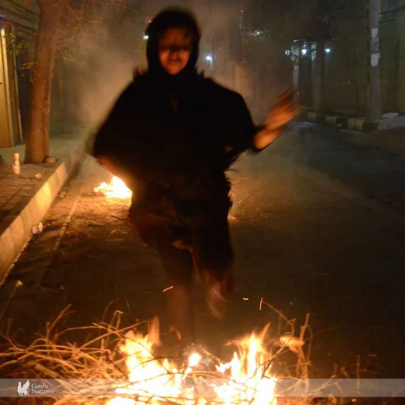 Qashoq-zani , iranian culture