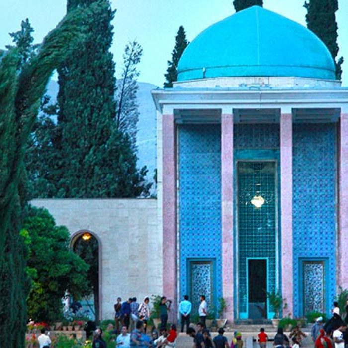 MP. Saadi tomb Shiraz