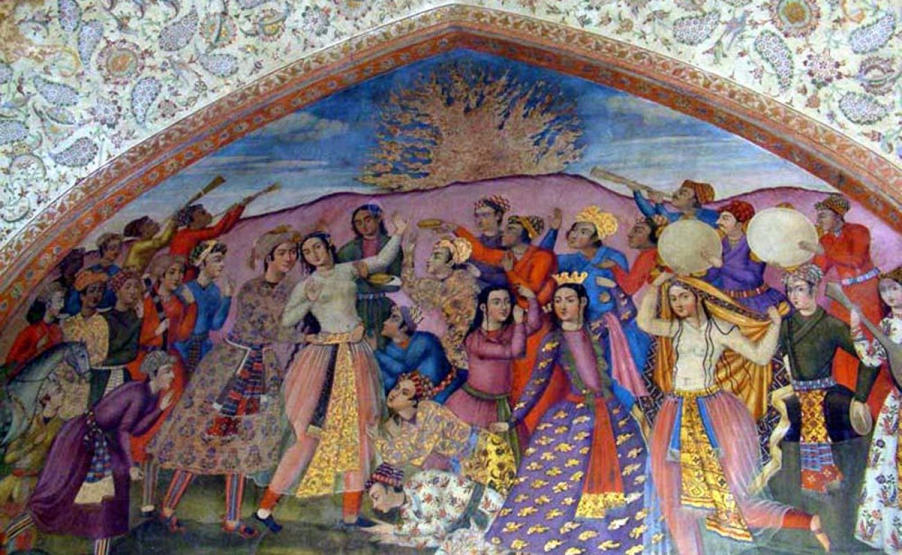 Safavid Chehelsotoon Isfahan Charshambe Souri