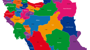 iran map