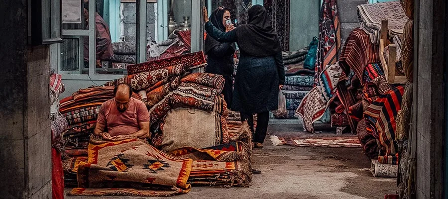 MP. Bazaar Bozorg Tehran iran