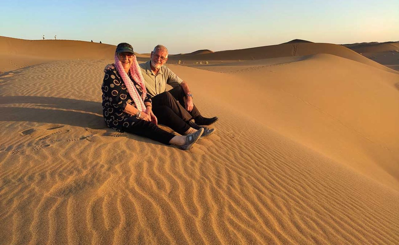 Maranjab Sandhills Brenda and Michael