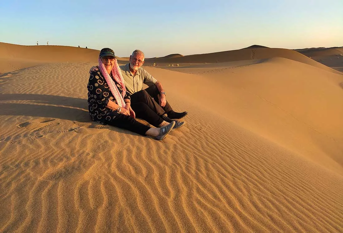 Maranjab Sandhills Brenda and Michael