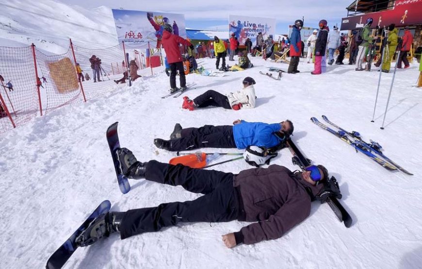 5-Day Ski Adventure at Dizin Ski Resort, Iran