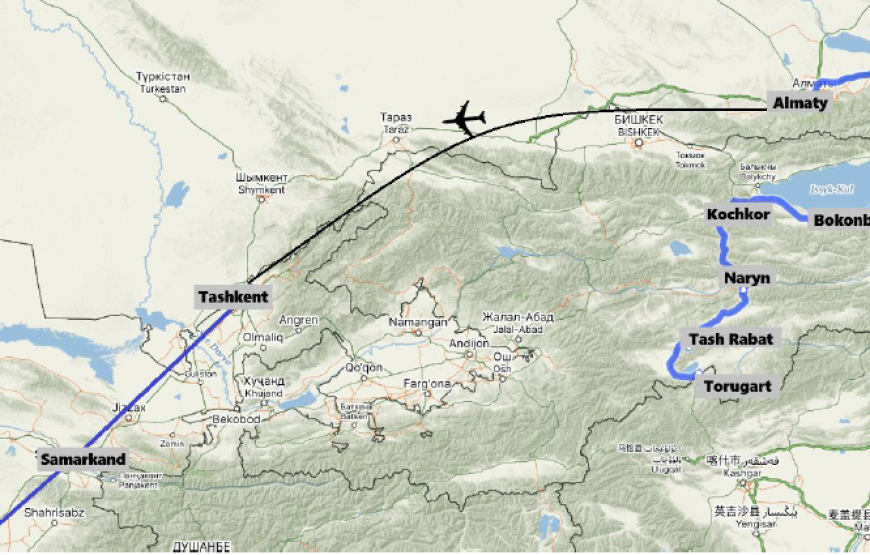 29-tägige Seidenstraßenreise: Von China nach Usbekistan